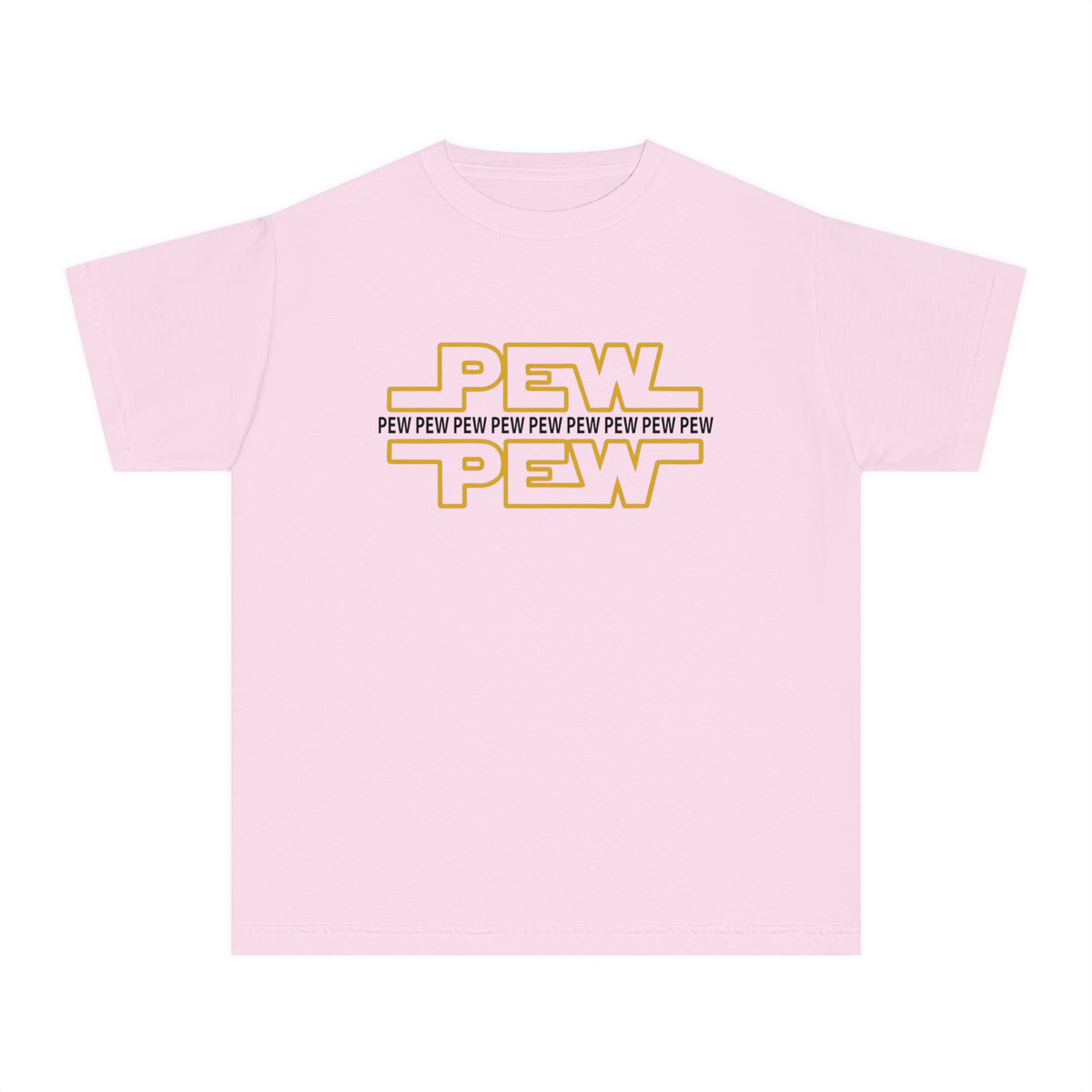 PEW PEW PEW Comfort Colors Youth Midweight Tee