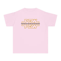 PEW PEW PEW Comfort Colors Youth Midweight Tee