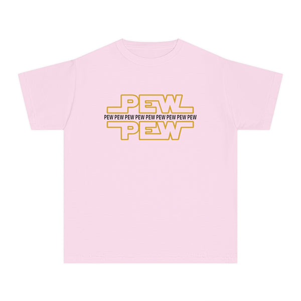 PEW PEW PEW Comfort Colors Youth Midweight Tee