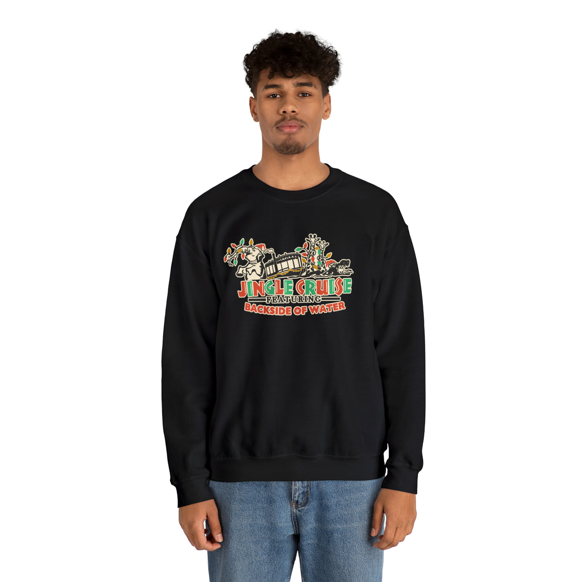Jingle Cruise Gildan Unisex Heavy Blend™ Crewneck Sweatshirt