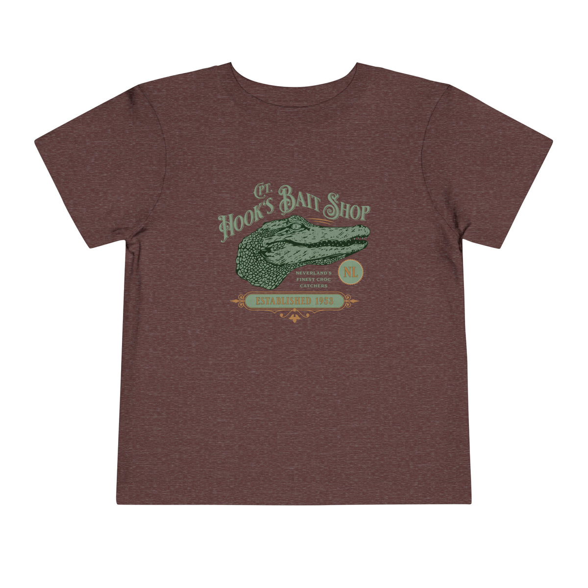Captain Hook’s Bait Shop Bella Canvas Toddler Short Sleeve Tee