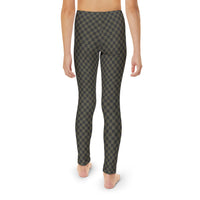 Checked Youth Full-Length Leggings
