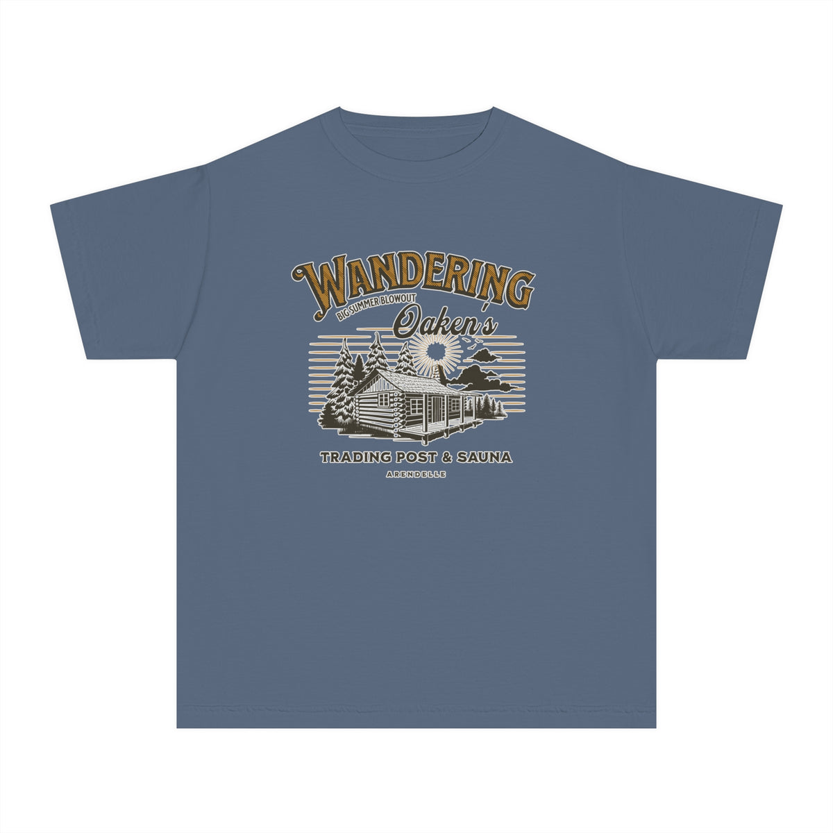 Wandering Oaken’s Trading Post Comfort Colors Youth Midweight Tee