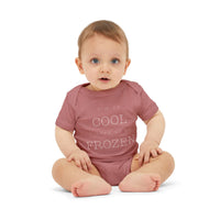 I'm So Cool I Used To Be Frozen Bella Canvas Infant Jersey One Piece