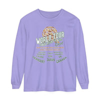 World Tour Comfort Colors Unisex Garment-dyed Long Sleeve T-Shirt