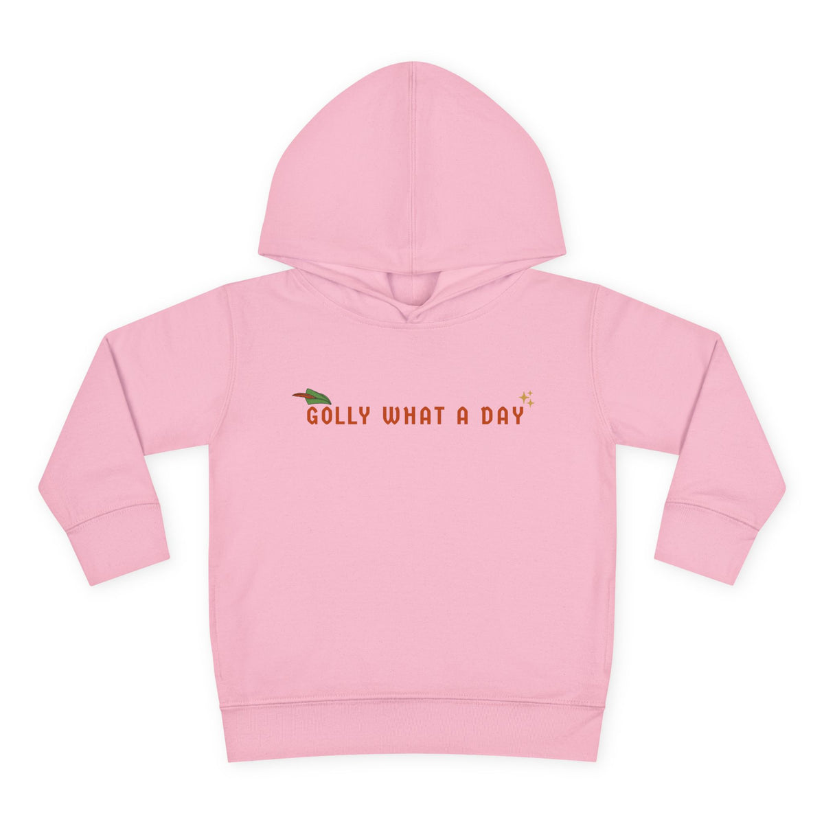 Golly What A Day Rabbit Skins Toddler Pullover Fleece Hoodie