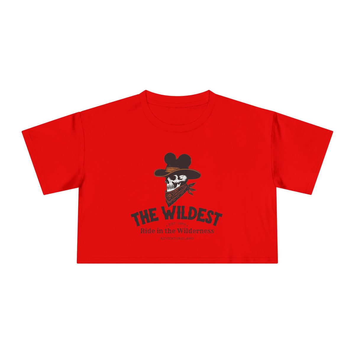 The Wildest Ride in the Wilderness Women's Crop Tee