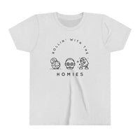Rollin’ With The Homies Bella Canvas Youth Short Sleeve Tee