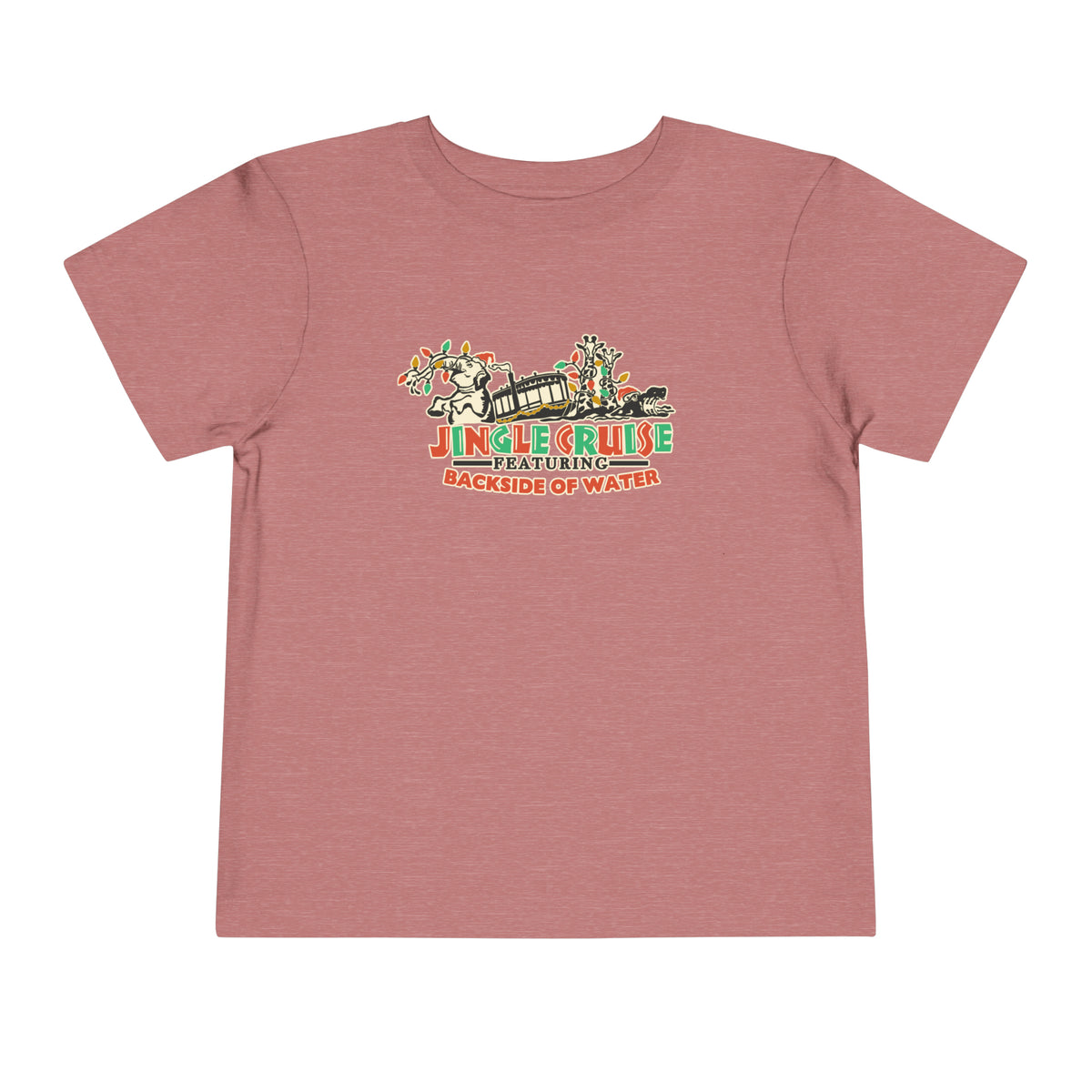 Jingle Cruise Bella Canvas Toddler Short Sleeve Tee