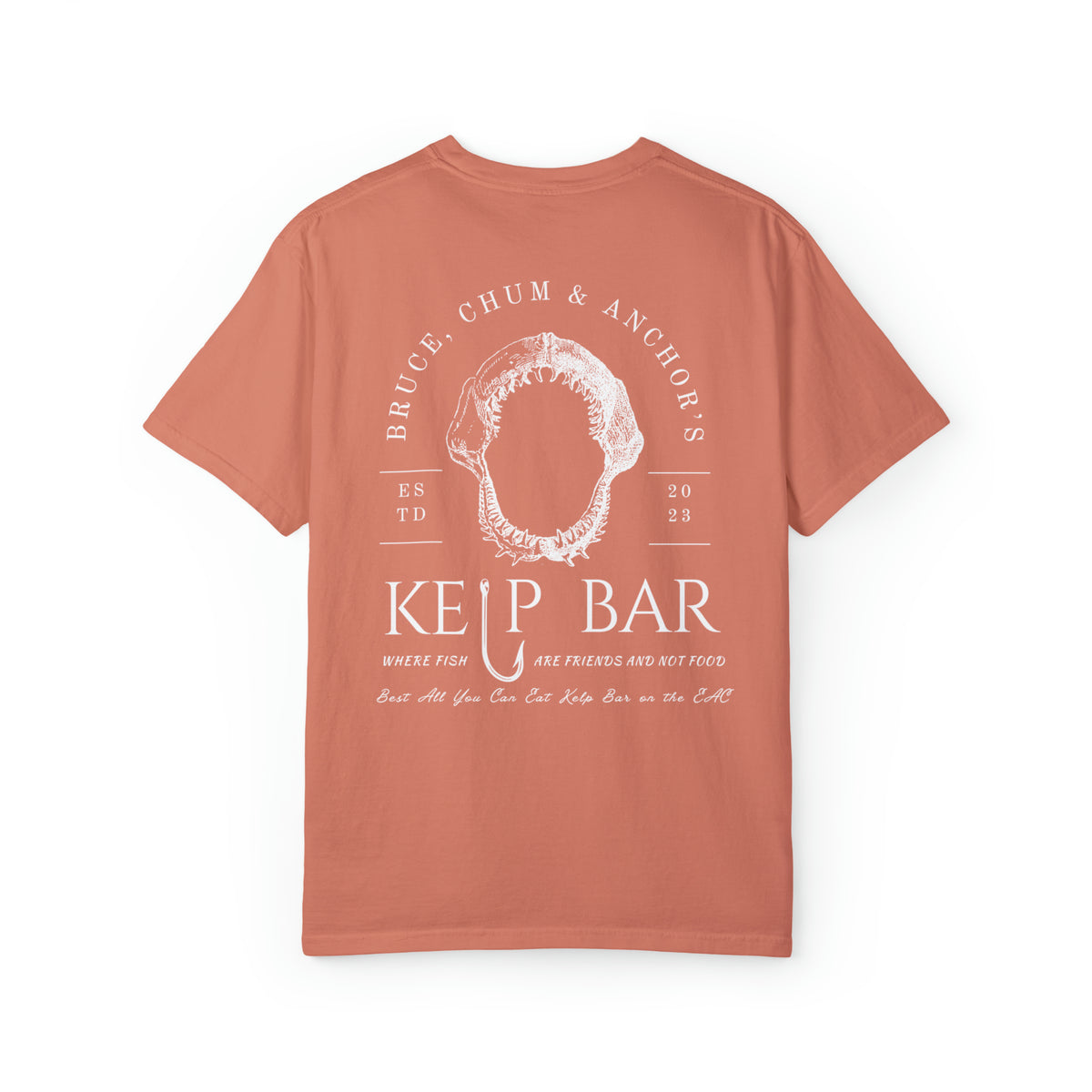 Bruce, Chum & Anchor's Kelp Bar Comfort Colors Unisex Garment-Dyed T-shirt
