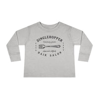 Dinglehopper Hair Salon Rabbit Skins Toddler Long Sleeve Tee