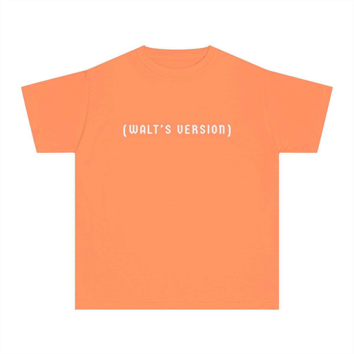 Walt's Version Comfort Colors Youth Midweight Tee