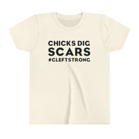 Chicks Dig Scars Bella Canvas Youth Short Sleeve Tee