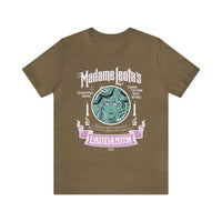 Madame Leota’s Laudanum Teal Bella Canvas Unisex Jersey Short Sleeve Tee