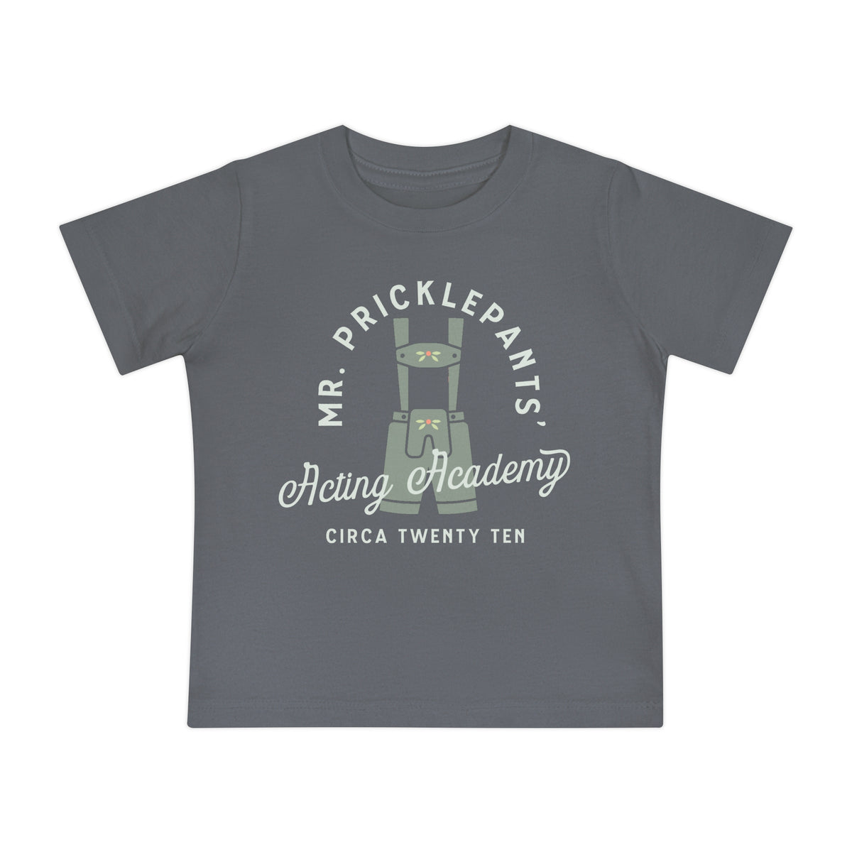 Mr. Pricklepants’ Acting Academy Bella Canvas Baby Short Sleeve T-Shirt