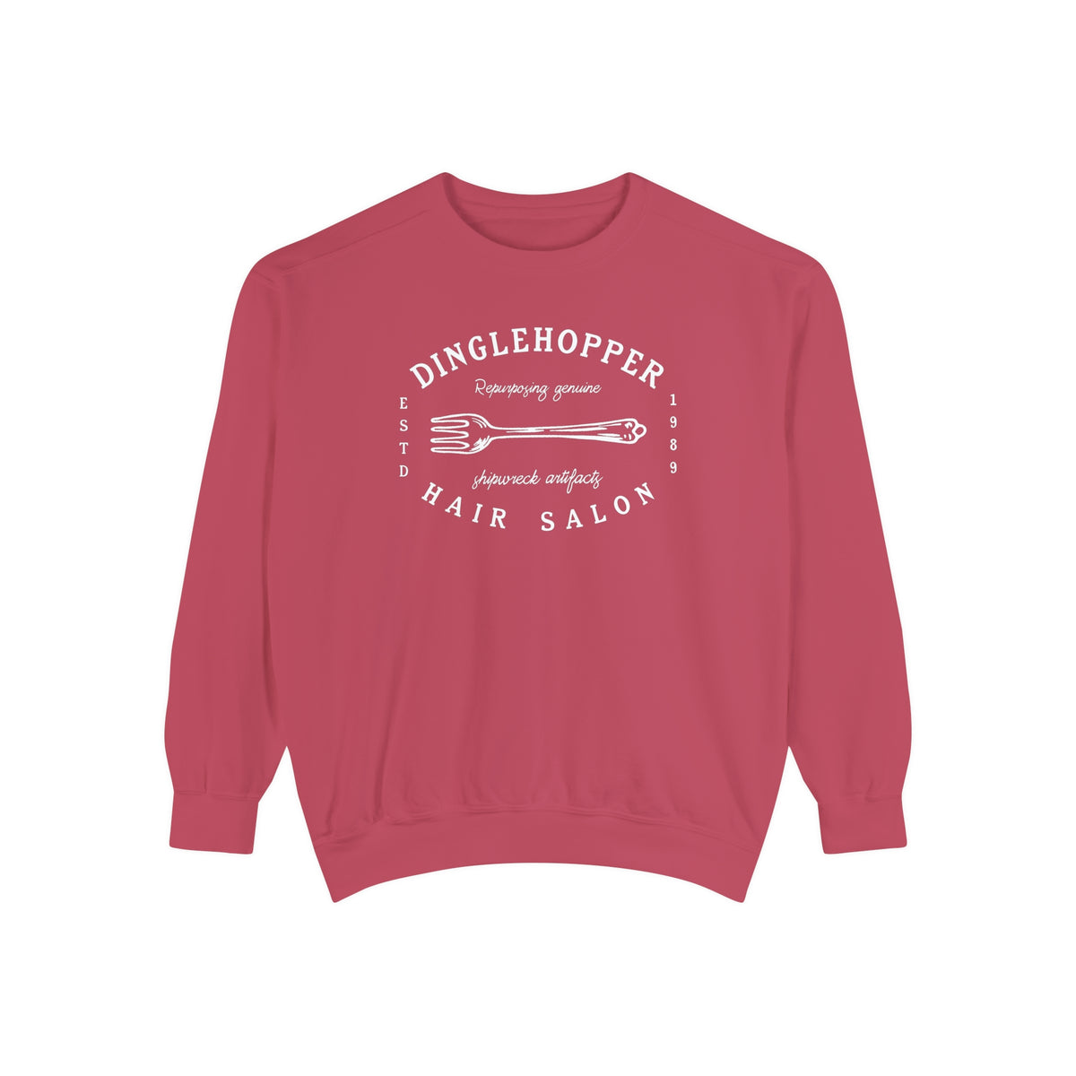 Dinglehopper Hair Salon Comfort Colors Unisex Garment-Dyed Sweatshirt