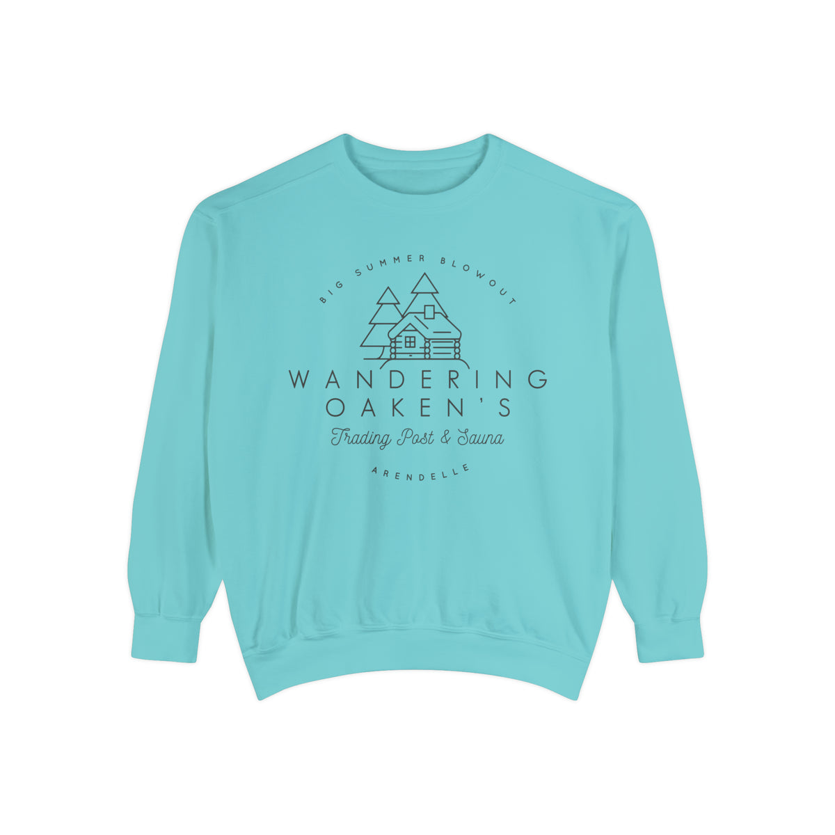 Wandering Oaken’s Trading Post Comfort Colors Unisex Garment-Dyed Sweatshirt