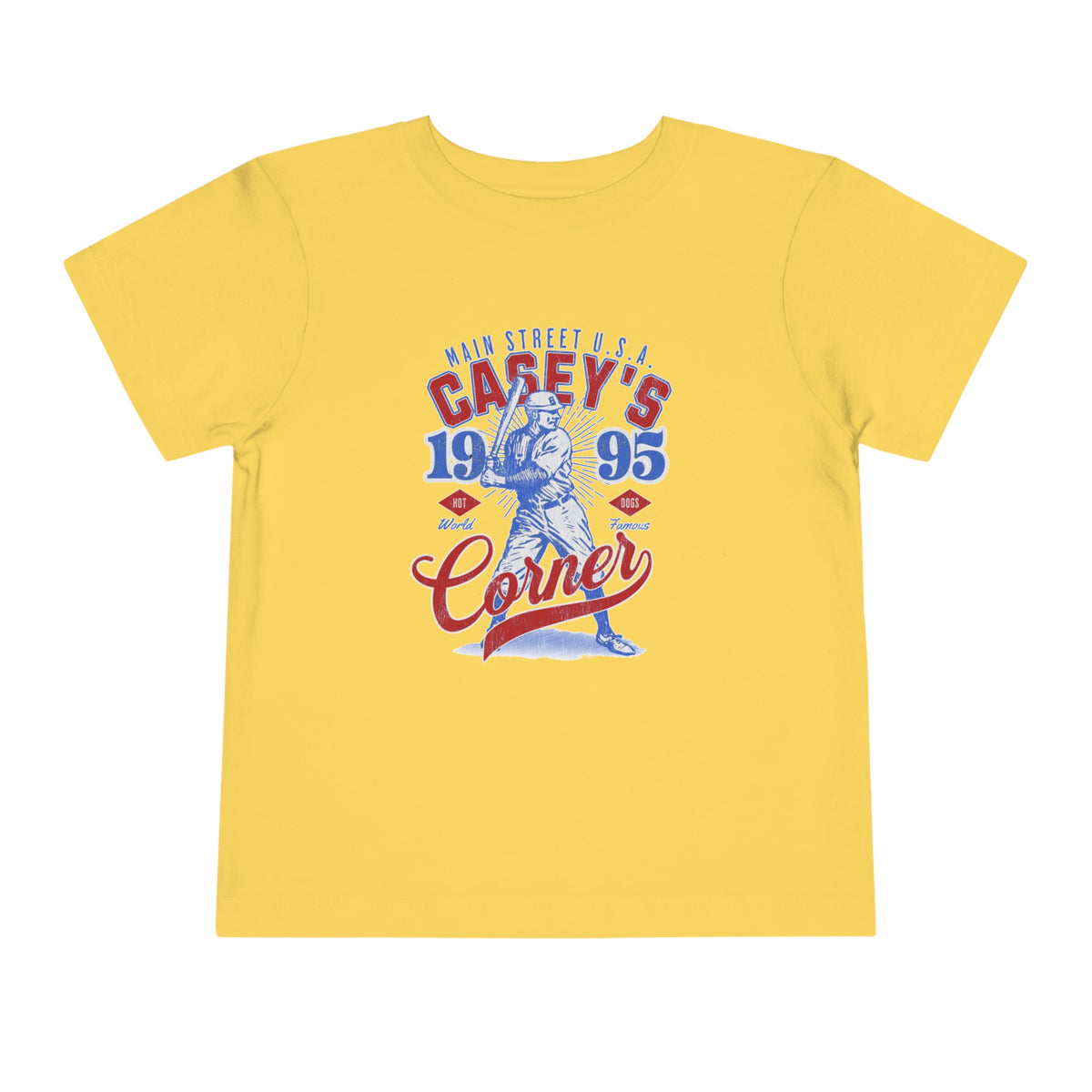 Casey’s Corner Distressed Bella Canvas Toddler Short Sleeve Tee