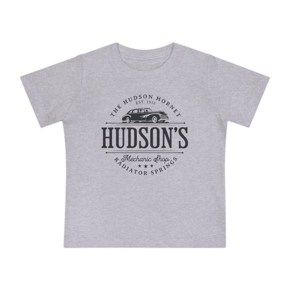 Hudson's Mechanic Shop Bella Canvas Baby Short Sleeve T-Shirt