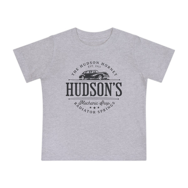 Hudson's Mechanic Shop Bella Canvas Baby Short Sleeve T-Shirt