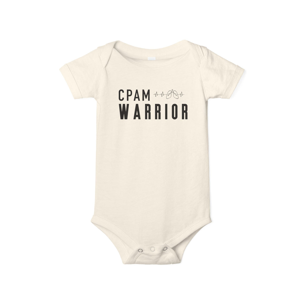 CPAM Warrior Bella Canvas Infant Jersey One Piece