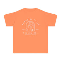 Paradise Falls Vacation Co. Comfort Colors Youth Midweight Tee