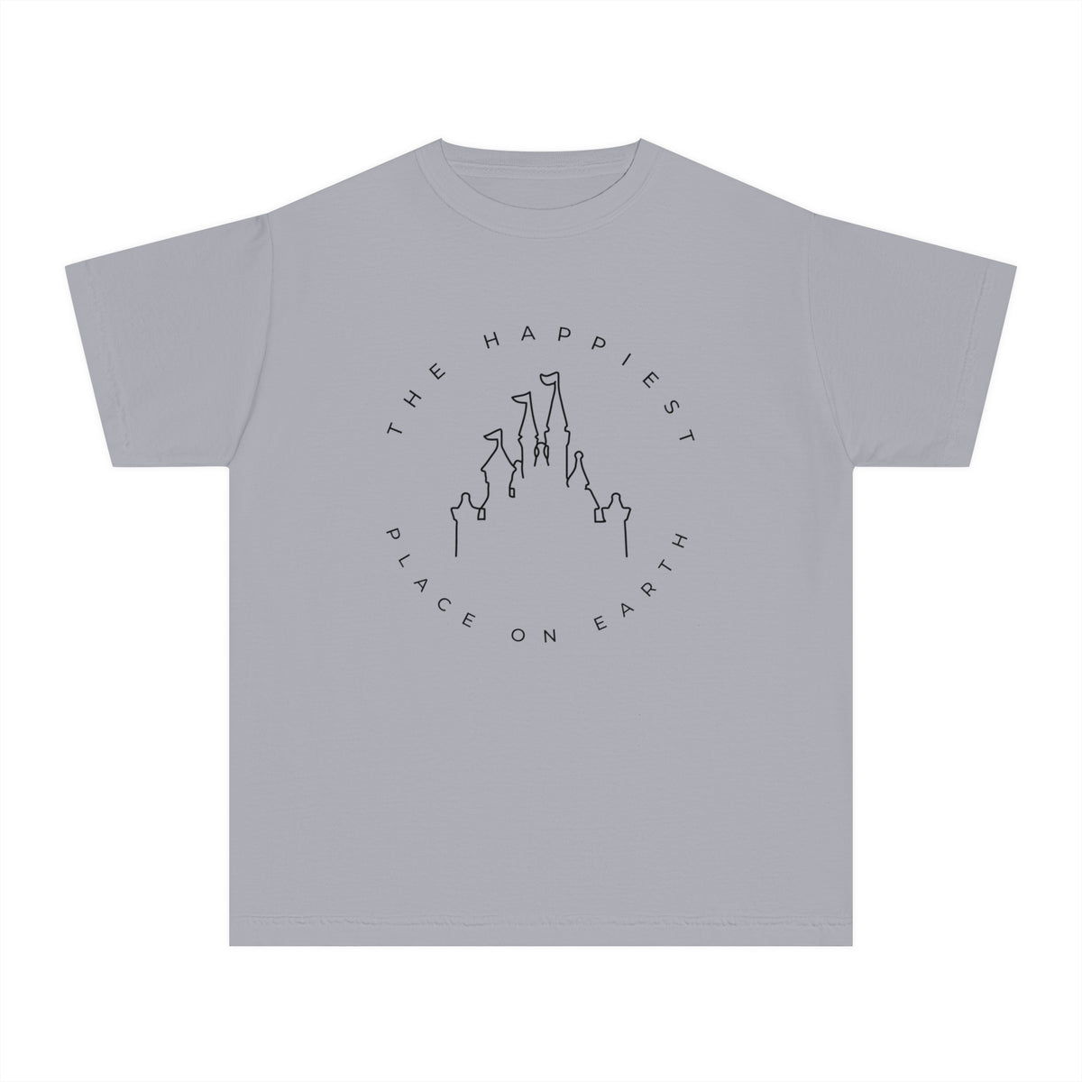 Happiest Place On Earth Comfort Colors Youth Midweight Tee