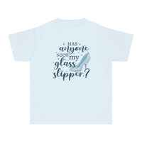Has Anyone Seen My Glass Slipper? Comfort Colors Youth Midweight Tee