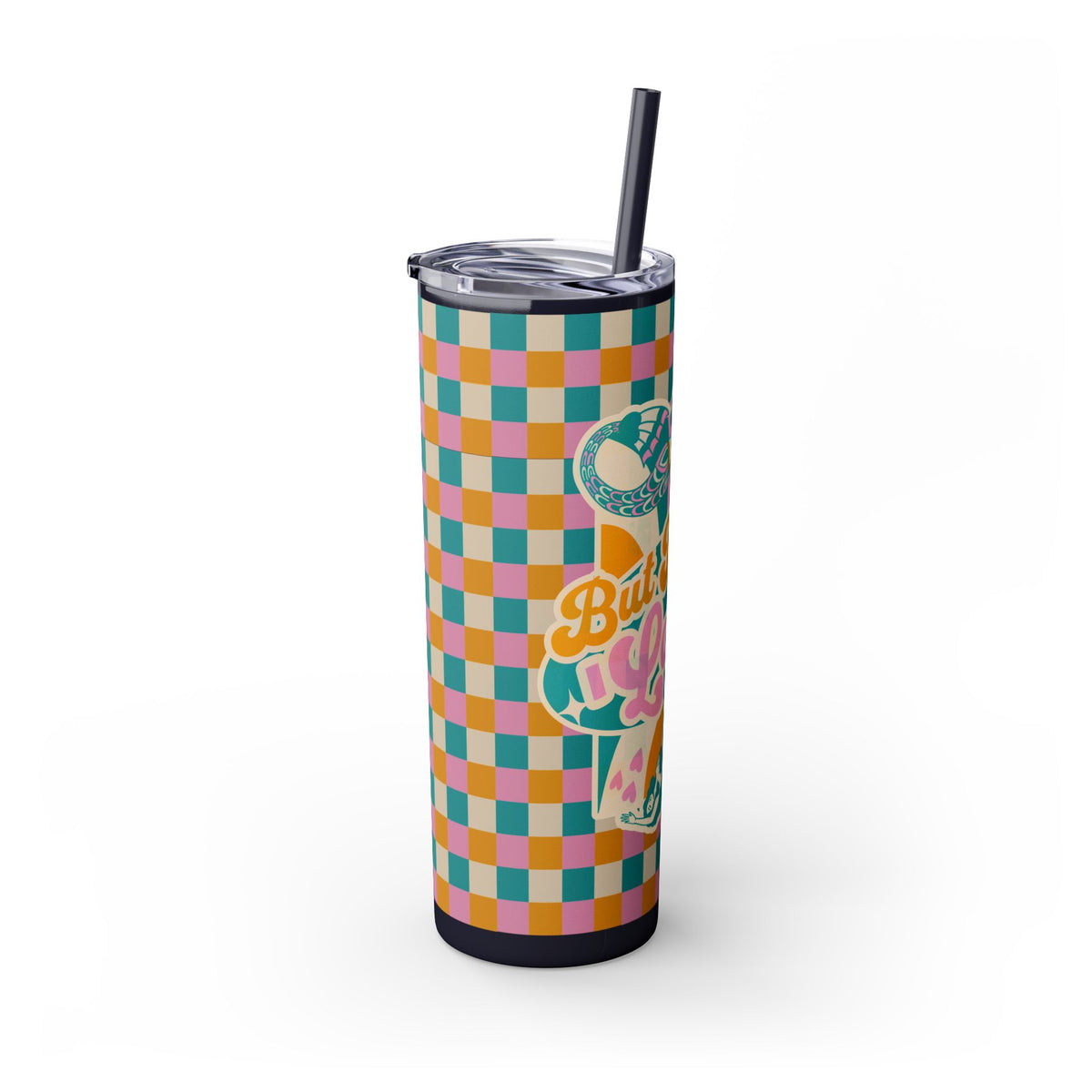 But Daddy I Love Him Maars Maker Skinny Matte Tumbler, 20oz