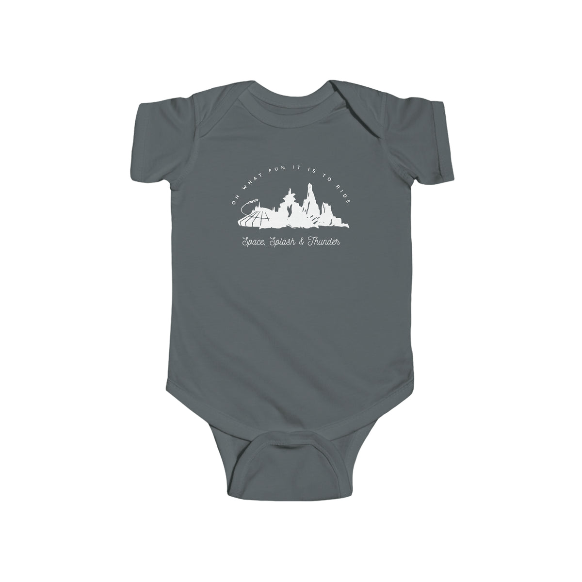 Oh What Fun It Is To Ride Rabbit Skins Infant Fine Jersey Bodysuit
