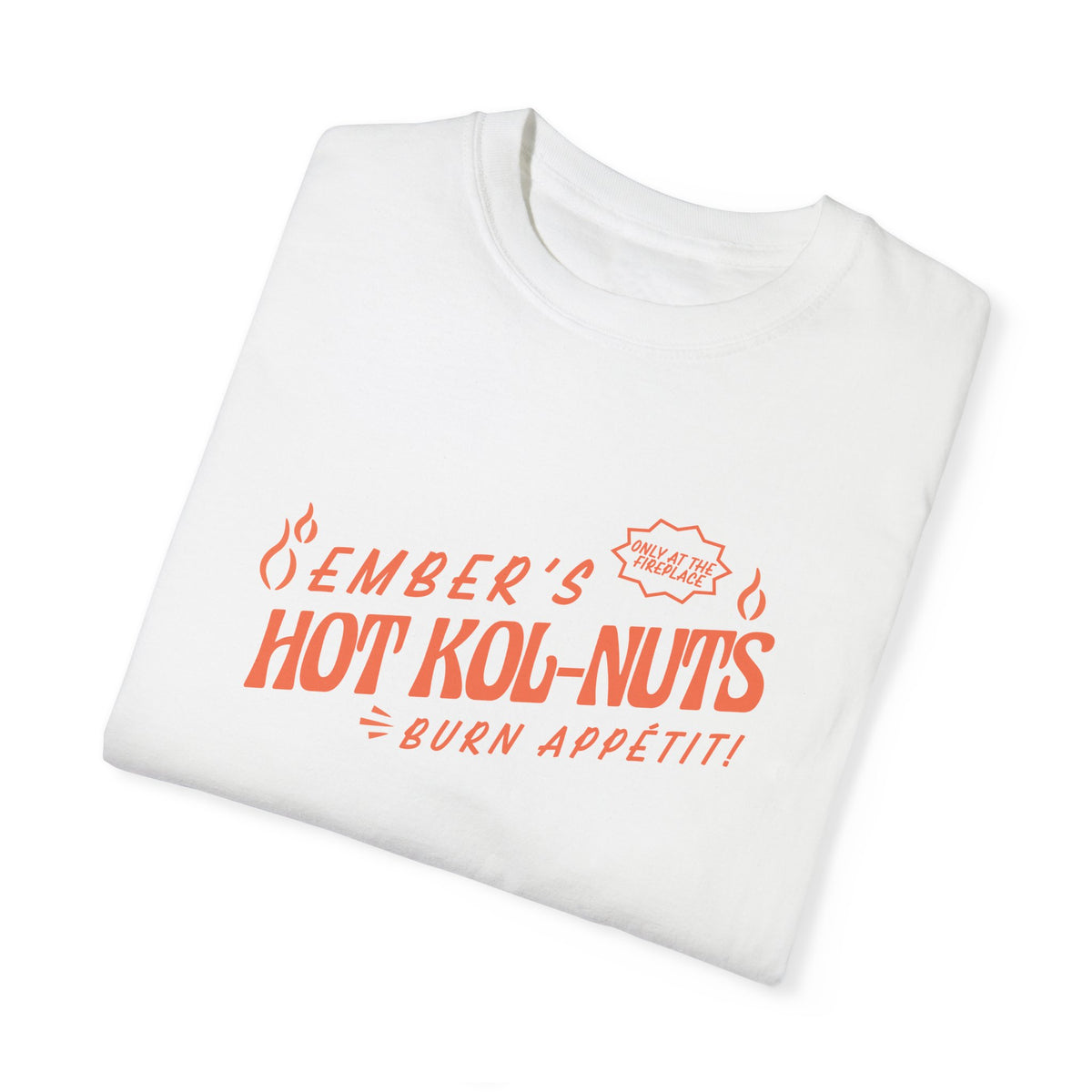 Ember's Hot-Kol Nuts Comfort Colors Unisex Garment-Dyed T-shirt