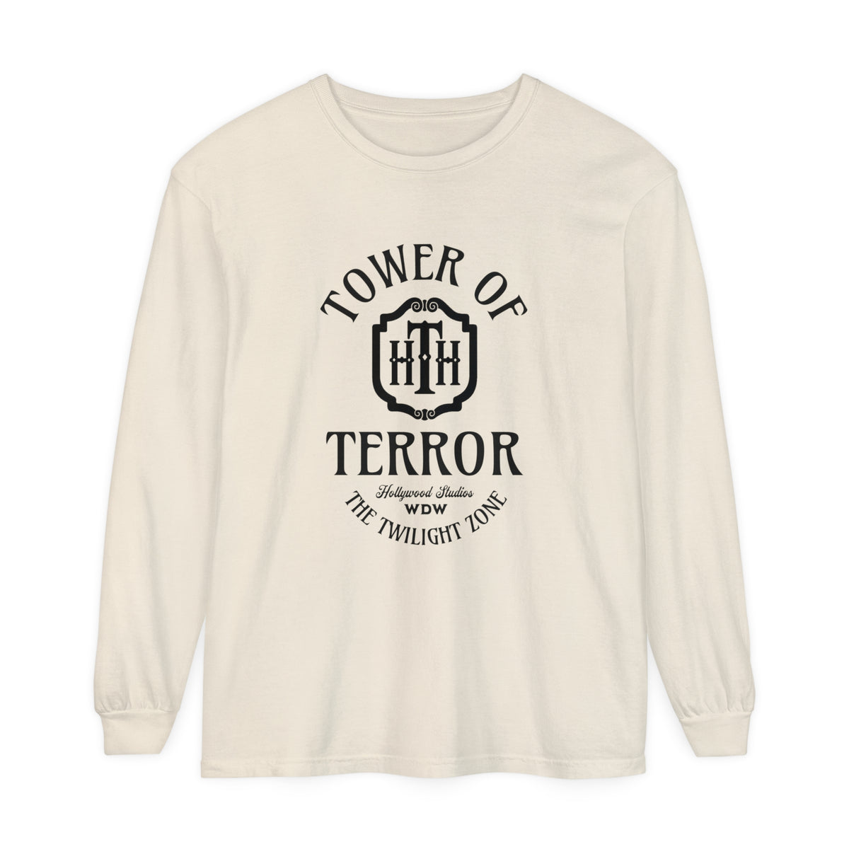 Tower Of Terror Comfort Colors Unisex Garment-dyed Long Sleeve T-Shirt