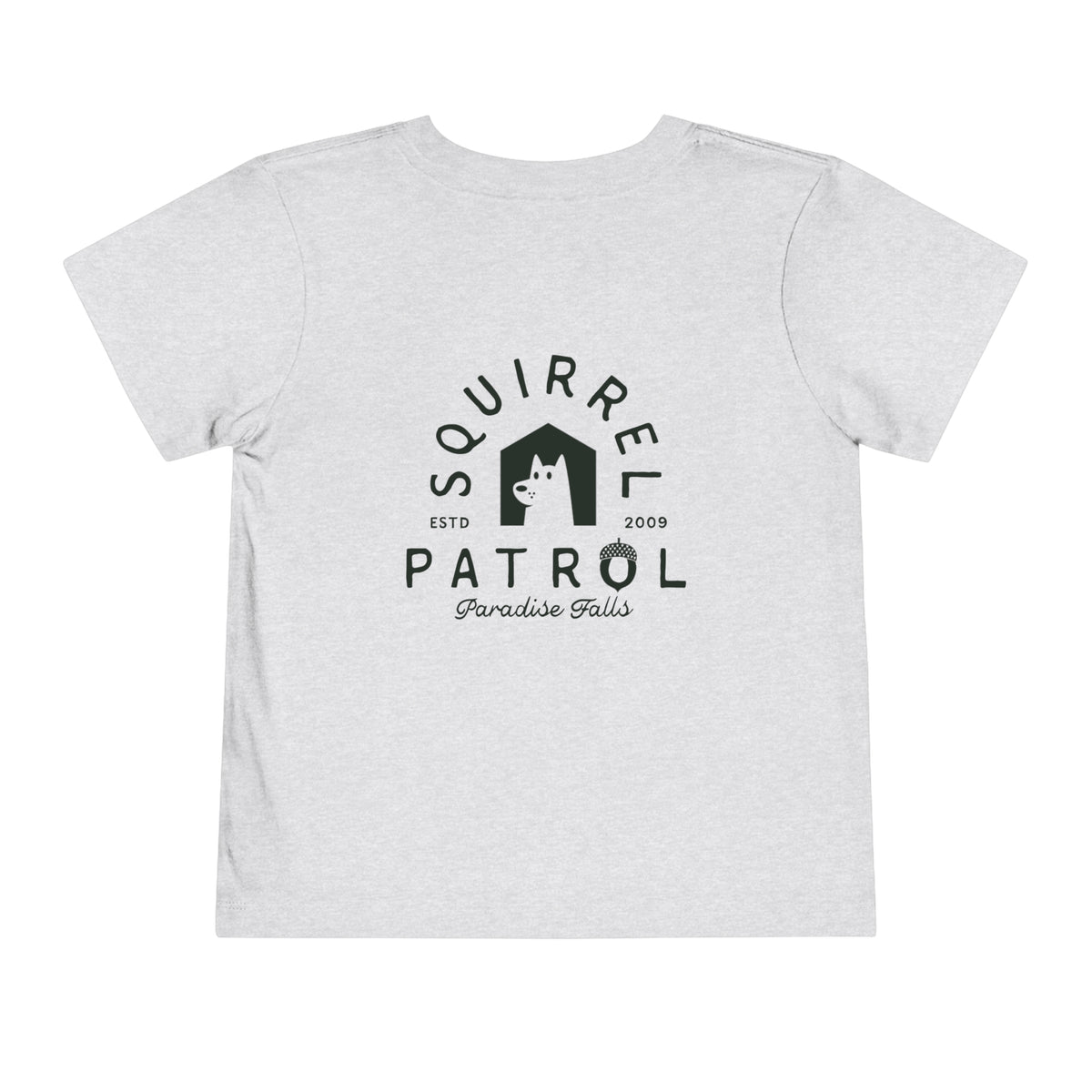 Squirrel Patrol Bella Canvas Toddler Short Sleeve Tee