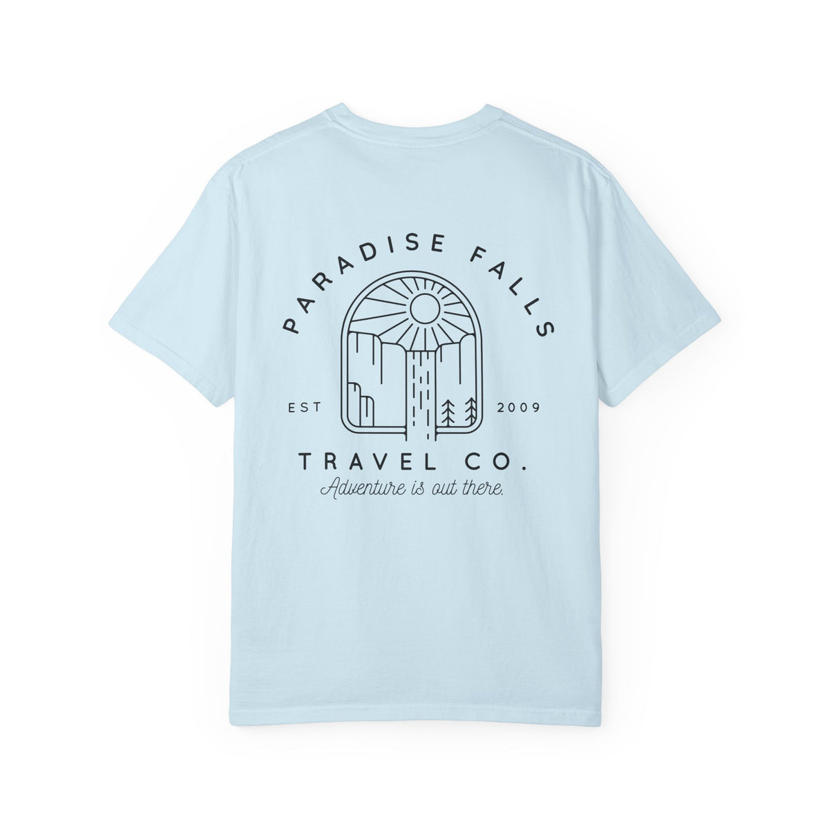 Paradise Falls Comfort Colors Unisex Garment-Dyed T-shirt