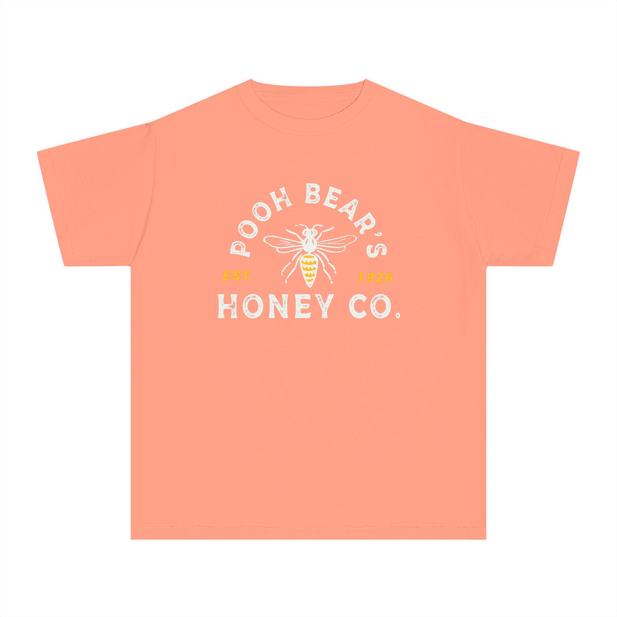 Pooh Bear's Honey Co. Comfort Colors Youth Midweight Tee