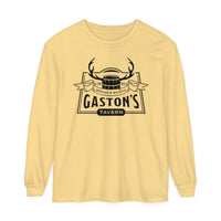 Gaston’s Tavern Comfort Colors Unisex Garment-dyed Long Sleeve T-Shirt