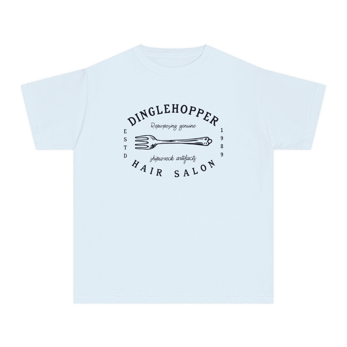 Dinglehopper Hair Salon Comfort Colors Youth Midweight Tee