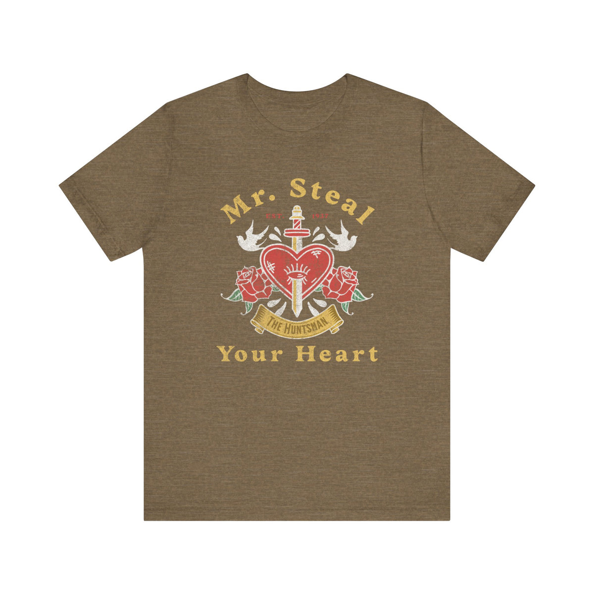 Mr. Steal Your Heart Bella Canvas Unisex Jersey Short Sleeve Tee