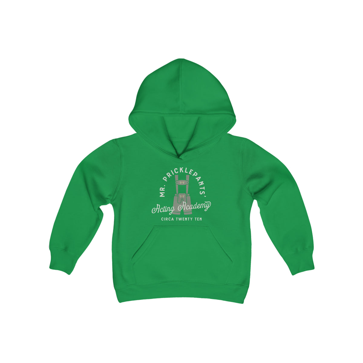 Mr. Pricklepants’ Acting Academy Gildan Youth Heavy Blend Hooded Sweatshirt