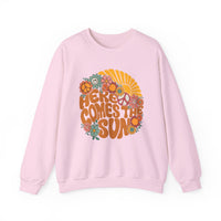 Here Comes The Sun Gildan Unisex Heavy Blend™ Crewneck Sweatshirt