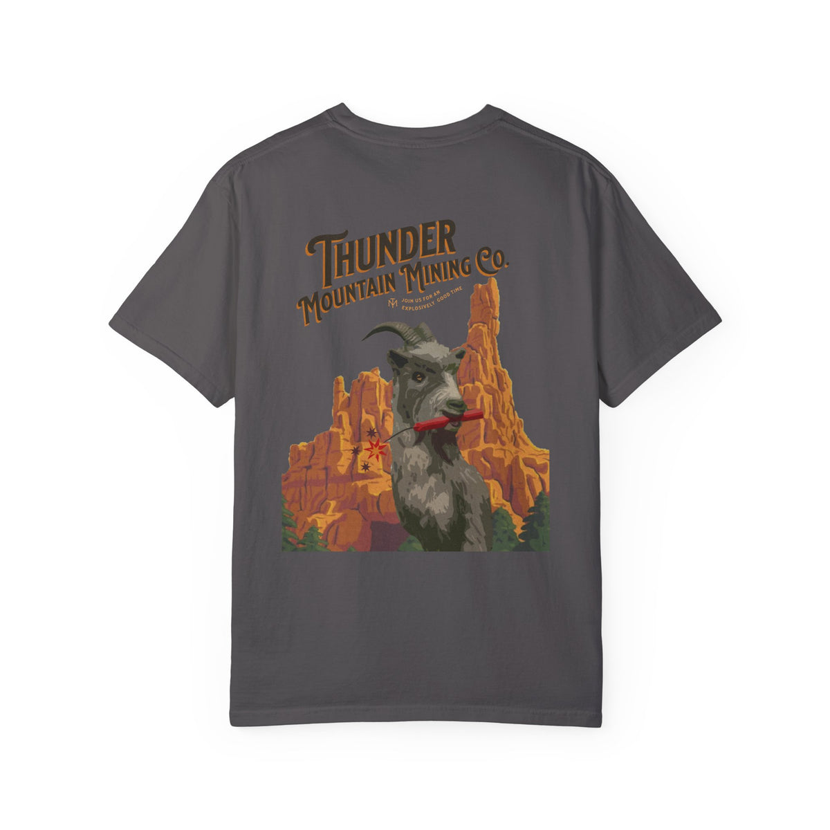 Thunder Mountain Mining Co. Comfort Colors Unisex Garment-Dyed T-shirt