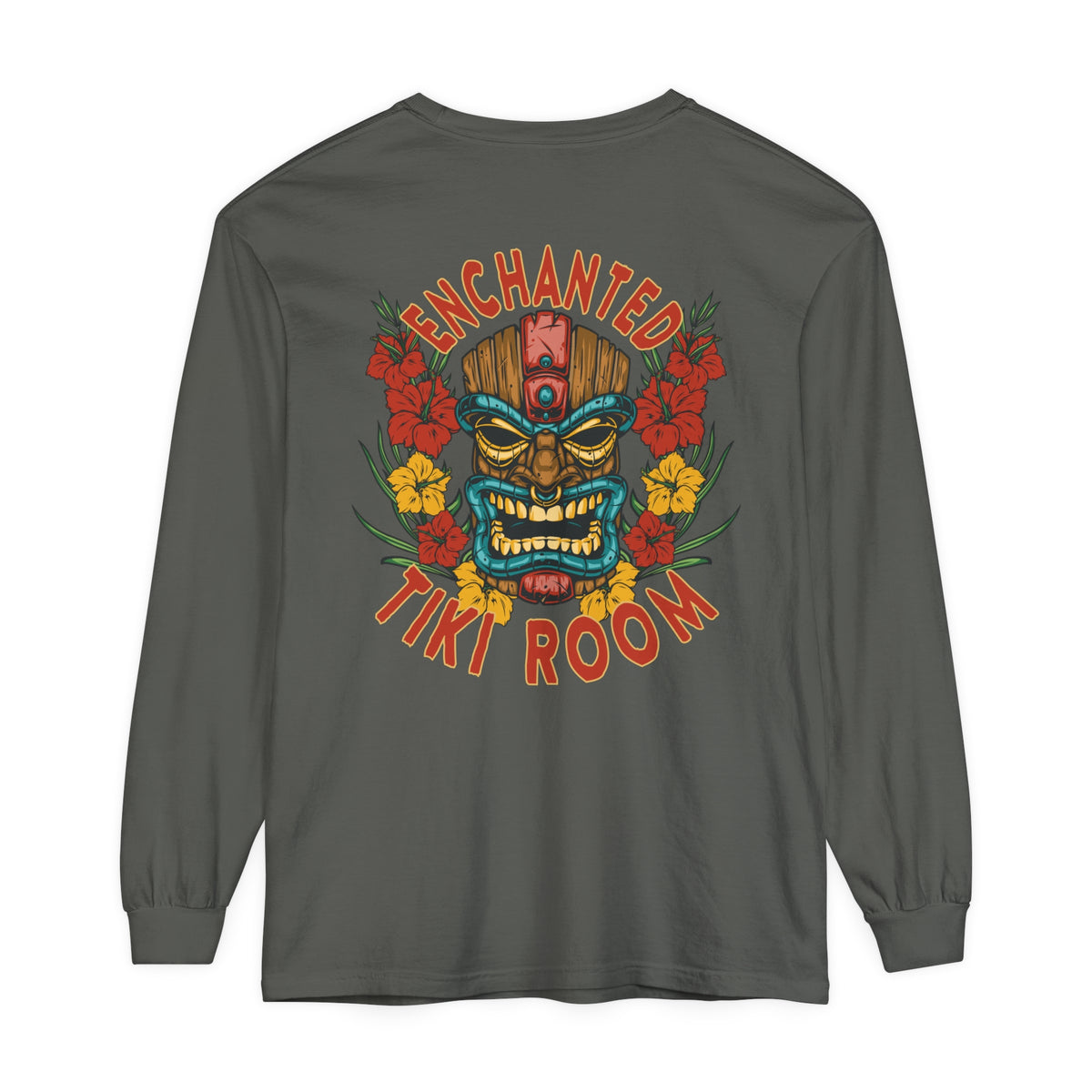Enchanted Tiki Room Comfort Colors Unisex Garment-dyed Long Sleeve T-Shirt