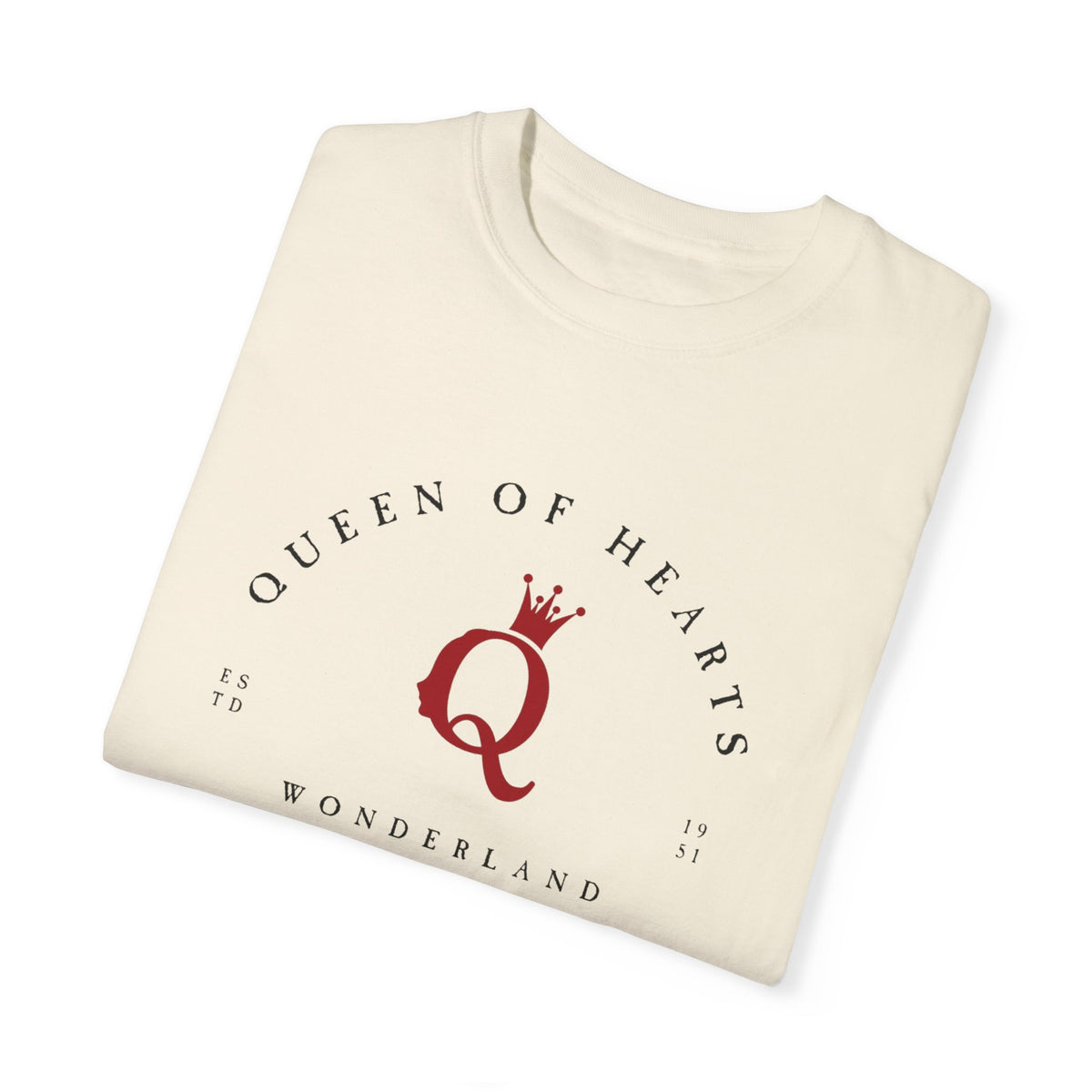 Queen of Hearts Comfort Colors Unisex Garment-Dyed T-shirt