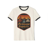 Parkbound Vintage Ringer Tee — The Triple Mountain Badge