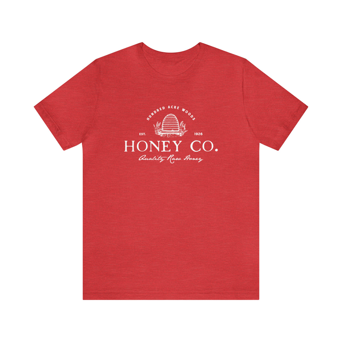 Hundred Acre Woods Honey Co. Bella Canvas Unisex Jersey Short Sleeve Tee