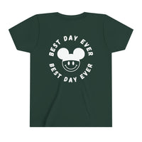 Best Day Ever Bella Canvas Youth Short Sleeve Tee