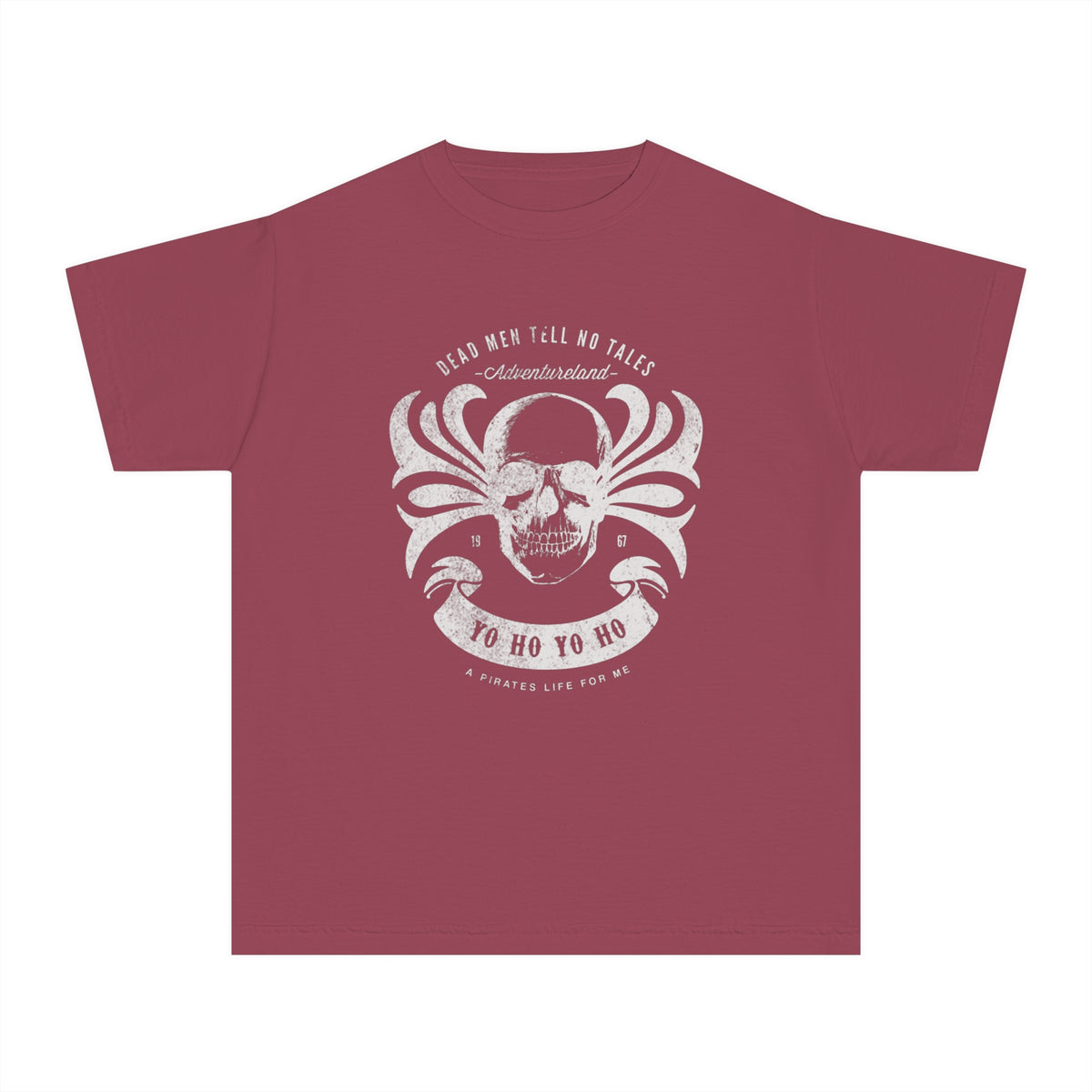 Dead Men Tell No Tales Comfort Colors Youth Midweight Tee