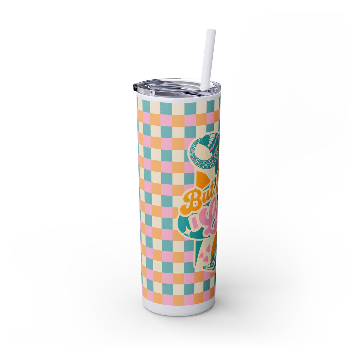 But Daddy I Love Him Maars Maker Skinny Matte Tumbler, 20oz