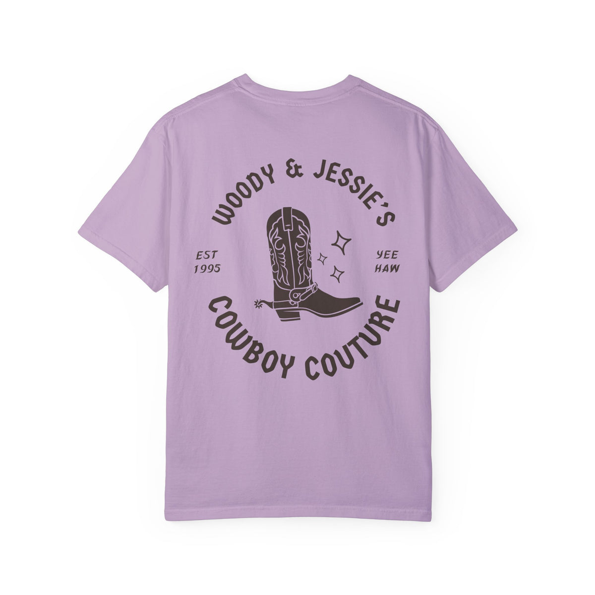 Woody & Jessie's Cowboy Couture Comfort Colors Unisex Garment-Dyed T-shirt