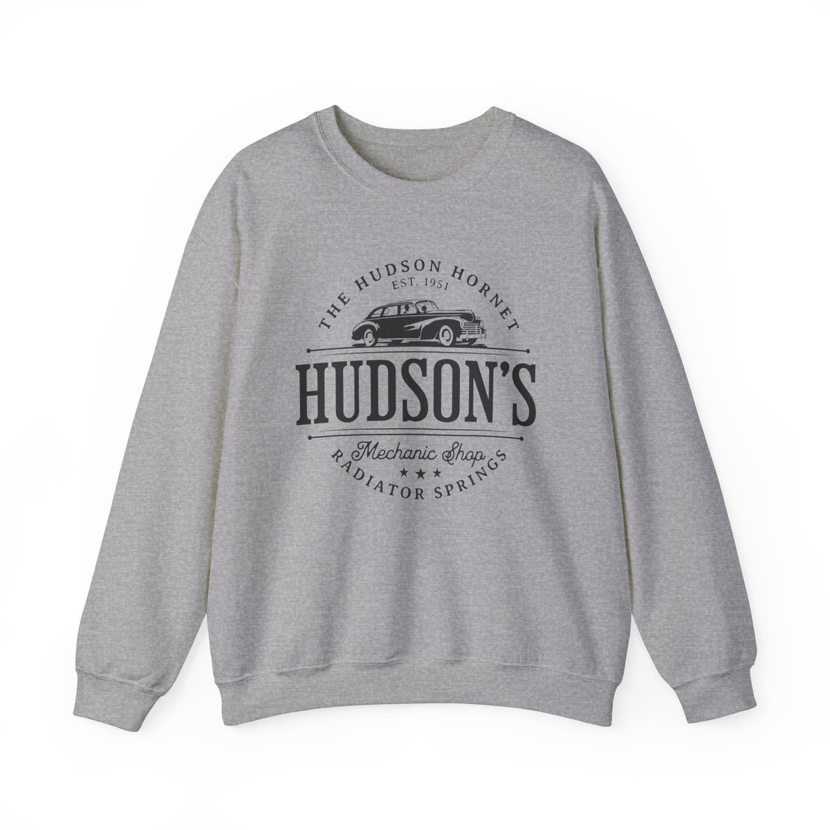 Hudson's Mechanic Shop Gildan Unisex Heavy Blend™ Crewneck Sweatshirt